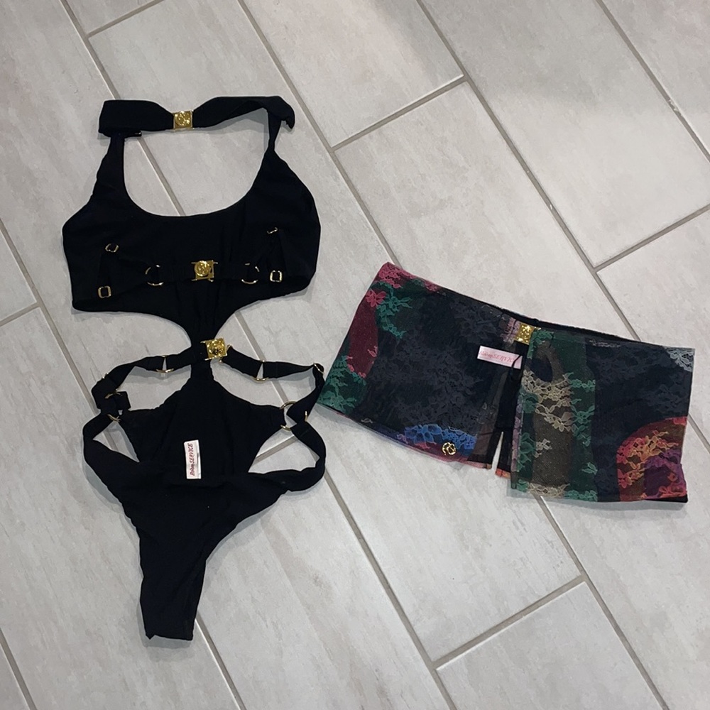 Ssense Room service swimsuit and coverup like new size small